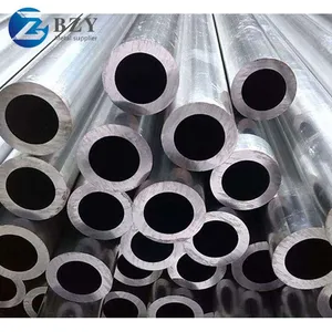 Large Diameter Aluminum Pipe , Round Aluminum Pipe Tube thumbnail-4