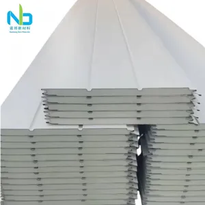 High Quality Waterproof EPS Foam Sandwich Panel for Prefabricated House and Exterior Wall Insulation thumbnail-3