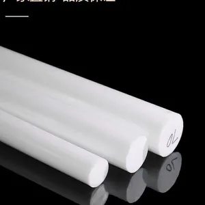 Pure PTFE Rod; Teflon Solid Round Bar; Acid and Alkali Resistant Rod Material thumbnail-5