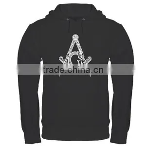 Fashion Men's Masonic Printed Comfortable Fleece Sweatshirt thumbnail-1