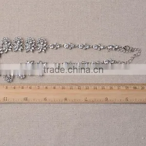 Fashion Foreign Trade Exports Exaggerated Alloy Jewelry Necklace Set thumbnail-2