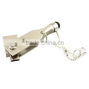 Mini Silver OTG Usb With Touch Pen Function thumbnail-1
