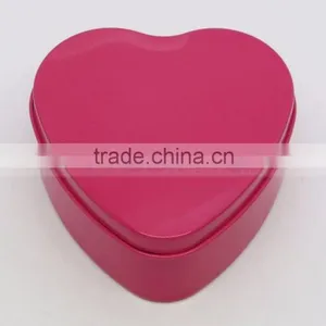 73mm x 38mm Best Choice for Candy Chocolate Factory Price Wedding Heart Tinplate Box thumbnail-6