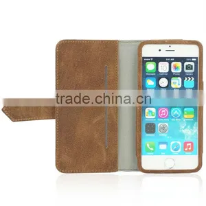 Superior Quality Mobile Accessories for Iphone 6 Genuine Leather Case thumbnail-3