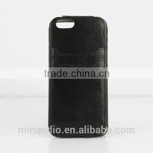 2015 New Product Manufacturer Leather Case With Cards Slots Compatible Brand for Apple Iphone 6 4.7" Iphone6 thumbnail-3