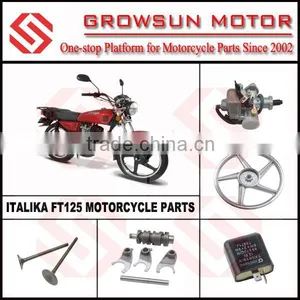 FT125 Motorcycle Spare Parts of Cylinder Head Valves thumbnail-1