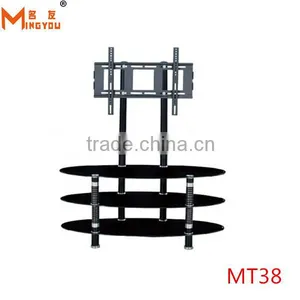 Cheap Modern Hot Sale Glass TV Stand thumbnail-1