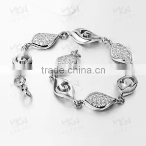 2015 New Fashion White Dubai 18K Gold Jewelry Bracelet thumbnail-1