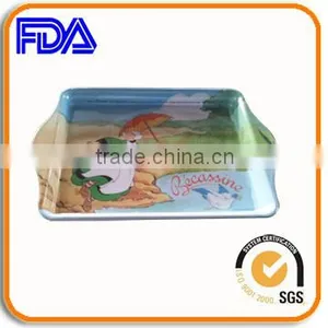 Rectangular Tin Tray Fancy Serving Trays thumbnail-1