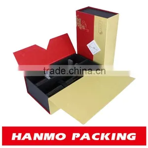 Accept Custom Order and Beverage Industrial Use Paper Decorative Empty Magnetic Wine Box Wholesale thumbnail-1