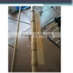 Folding Steel Wooden Color Baby Clothes Dryer Stand thumbnail-2