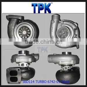 WA320-3 WA380-3 WHEEL LOADER SA6D114E-1 TURBOCHARGER 6742-01-5049 thumbnail-1