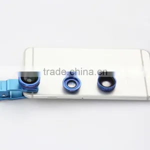 3 in 1 0.65x Wide Angle Universal Clip180 Degree Fisheye Lens for Iphone Mobile Phone thumbnail-6