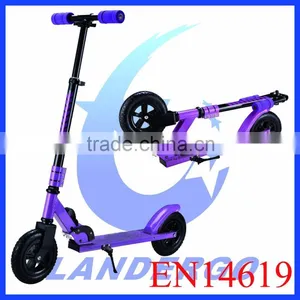 CE Foldable Kick Scooter With 200mm Big Wheels thumbnail-1
