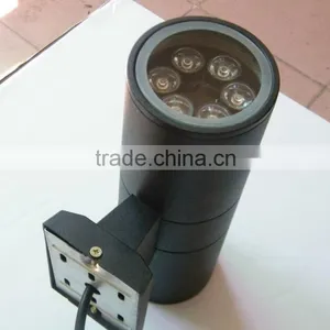 High Quality IP65 Waterproof 12W RGB Led Wall Lamps Garden Balcony Double Side Light Source Led Outdoor Lighting Wall Light thumbnail-4