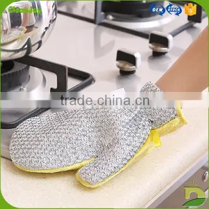 Top Quality Kitchen Waterproof Yellow Household Gloves thumbnail-2