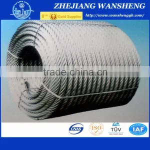 6*37+FC Galvanized Steel Wire Rope , Steel Cable/ 6x19 Steel Wire Rope thumbnail-2