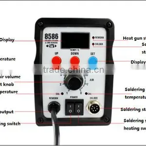 Best Price YOUYUE 8586 Hot Air Soldering Station thumbnail-3