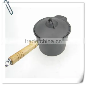 Cast Iron Milk Pan With Long Handle thumbnail-1