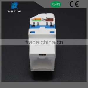 Without Tool Cat6 Utp Keystone Jack, Rj45 Cat6 Wall Jack Connectors Keystone Jacks thumbnail-3