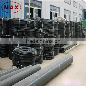 Plastic HDPE Tube DN200mm, Flexible Sewer pe Pipe for Drain thumbnail-3