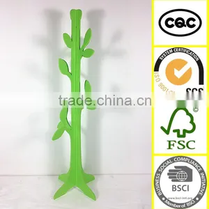 Space Saving KD Furniture Tree Folding Clothing Coat Rack thumbnail-1