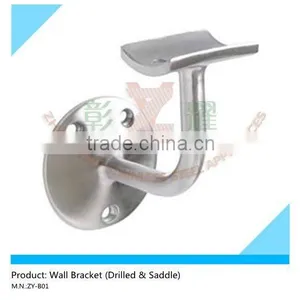 Stainless Steel Wall Mounted Handrail Bracket thumbnail-1