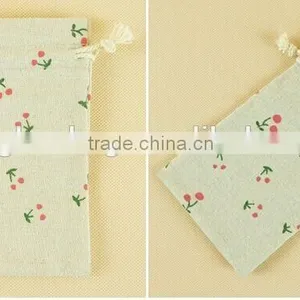 2015 Hot Sale Small Cotton Sling Grocery Bag thumbnail-3