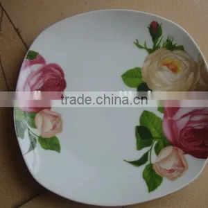 Ceramic Porcelain Moonlight Plate / Ceramic Porcelain Fruit Plate thumbnail-1