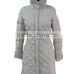 Lady's Long Down Jacket thumbnail-1