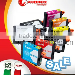 Printer Ink Cartridge Compatible for Epson T1590-T1599, for STYLUS PHOTO R2000 thumbnail-1
