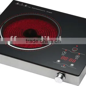 Stainless Steel Housing Touch Control Induction Portable Electric Infrared Cooker thumbnail-4