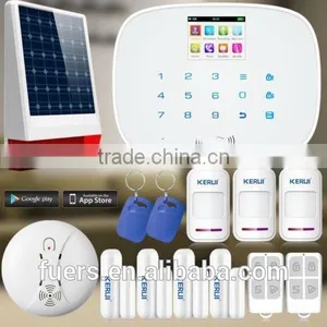 New KERUI Color Display and Touch Keypad Wireless Professional GSM Security Alarm System thumbnail-1