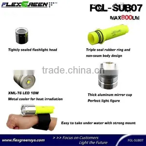 T6 High Bright Rechargeable LED Waterproof Mini Flashlight thumbnail-4