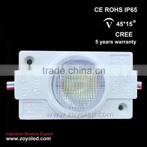 Japan Korea Technology High Brightness Sided Emitting Dc12v 2w Injection Led Module thumbnail-1