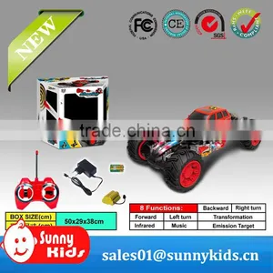 rc Monster Truck rc Car With Light Music rc Toy thumbnail-3