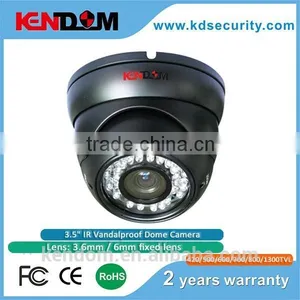 CMOS 1300TVL IR Metal Dome Camera Low Lux Varifocal Lens Security Eyeball Dome thumbnail-3