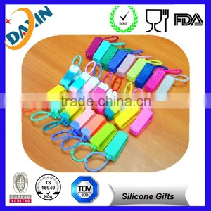 Promotional Hand Silicone Gel Holder BBW Silicone Sanitizer Holder for Ladies thumbnail-5