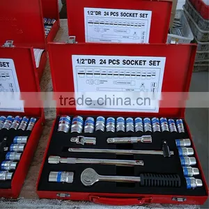 24 Pcs Socket Wrench Set thumbnail-1