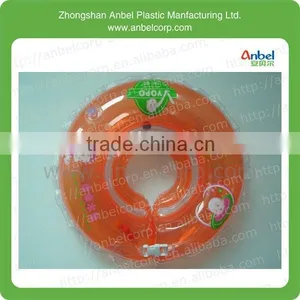 Inflatable Baby Bath Swimming Tube Ring Neck Wearing Ring thumbnail-1