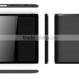Outdoor Activity Led Light 20000mah Full Capacity Solar Power Bank for Ipad and Phone thumbnail-3