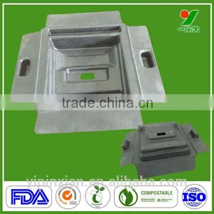 Custom Protective USB,Bank and Power Charger ,Electronic Box Biodegradable Molded Fiber Tray Packaging thumbnail-1