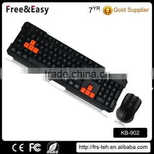 1 Year Warranty 2.4g Wireless Cheap Combo Mouse and Keyboard thumbnail-2