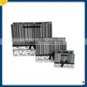 Purple Luxurious Ivory Board Shopping Paper Bag thumbnail-4