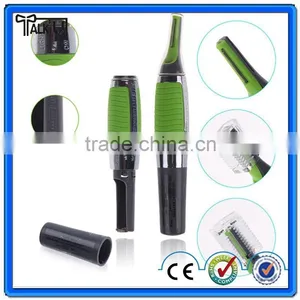 Multifuction 2 in 1 Pocket Size Travel Nose Hair Trimmer, Personal Care Stainless Steel Blade Ear and Facial Hair Trimmer thumbnail-4