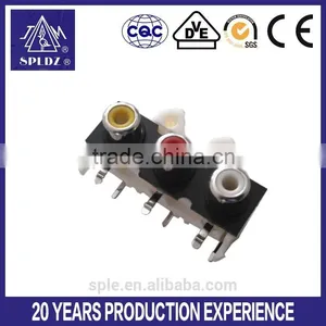3 Pin av Pin Jack AV3-8.4-10 thumbnail-1