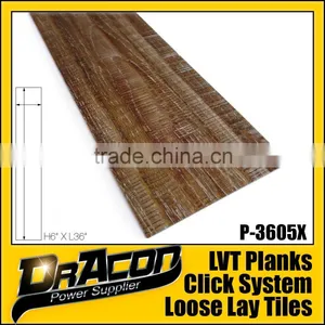 2mm Popular Vinyl Tile Flooring for Indoor Decoration thumbnail-1