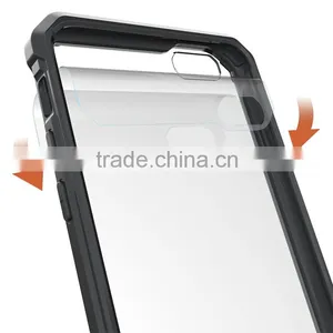 For Iphone 6S Plus Case, Shock Absorption With Transparent Hard Plastic Cover Case for IPhone 6S Plus thumbnail-4