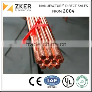 Top Quality UL Listed Copper Bonded Earth Rod thumbnail-3