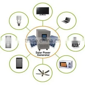 Portable High Efficiency Home Solar Solar Panel System 3KW 5KW off Grid Solar System 220v Supplier's Choice thumbnail-2